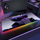 Mousepad RGB Jujutsu Kaisen - Energia Amaldiçoada no seu setup!