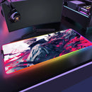 Mousepad RGB Jujutsu Kaisen - Energia Amaldiçoada no seu setup!