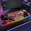 Mousepad RGB Jujutsu Kaisen - Energia Amaldiçoada no seu setup!