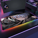 Mousepad RGB Jujutsu Kaisen - Energia Amaldiçoada no seu setup!