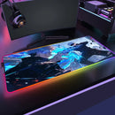 Mousepad RGB Jujutsu Kaisen - Energia Amaldiçoada no seu setup!