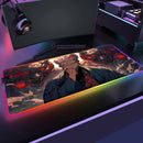 Mousepad RGB Jujutsu Kaisen - Energia Amaldiçoada no seu setup!